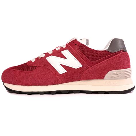 new balance 574 mens red|new balance 574 sale clearance.